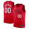 Miami Heat Custom Nike 2024-25 City Edition Punainen Miesten Pelipaidat Swingman